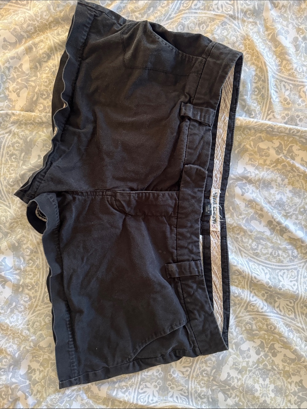 Volcom Black Women's Casual Bermuda Shorts
